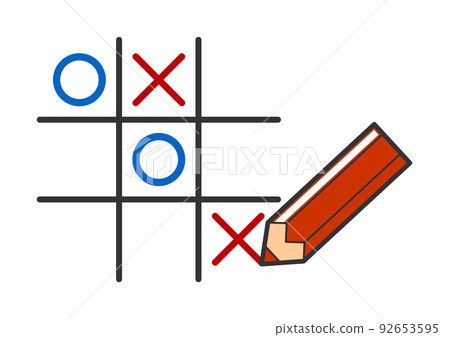 A game where you write circles and crosses to decide the winner A game where you write circles and crosses to decide the winner 92653595