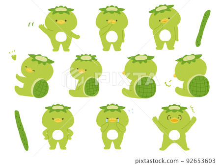 Various Kappa who likes cucumbers 2 92653603