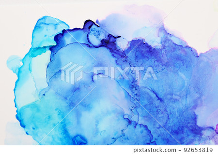 Watercolor-style background material 92653819