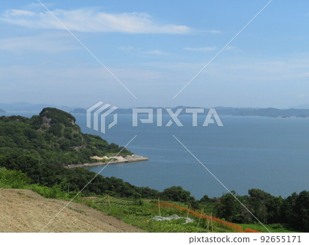 Teshima in summer Teshima in summer 92655171