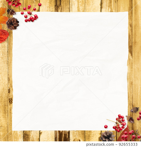 Frame material with the image of autumn Frame material with the image of autumn 92655333