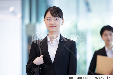 Job hunting female portrait shooting cooperation "LINK FOREST" Job hunting female portrait shooting cooperation "LINK FOREST" 92657417