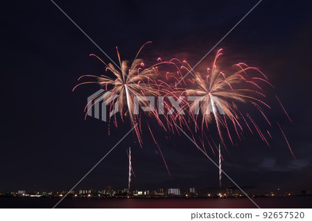 Kuwana Fireworks <Kuwana Suigo Fireworks Festival> 92657520