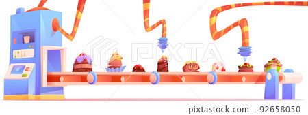 Candy factory, chocolate production manufacture Candy factory, chocolate production manufacture 92658050