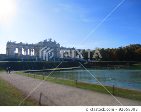 Schoenbrunn Palace Gloriette diorama style 92658398