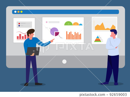 Web analytics data and web development statistics product testing technology big data analysis flat digital marketing report Web analytics data and web development statistics product testing technology big data analysis flat digital marketing report 92659003