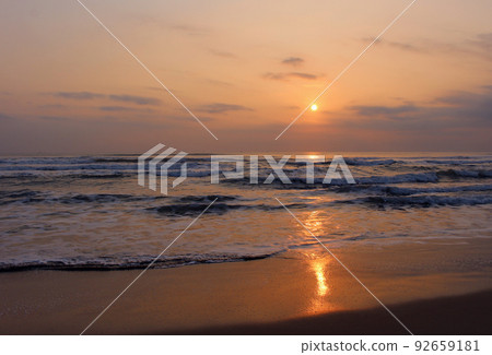 Morning at My Khe Beach 92659181