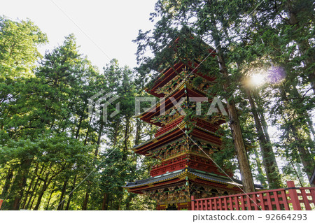 [World Heritage] Nikko Toshogu Five-storied Pagoda / Nikko City, Tochigi Prefecture 92664293