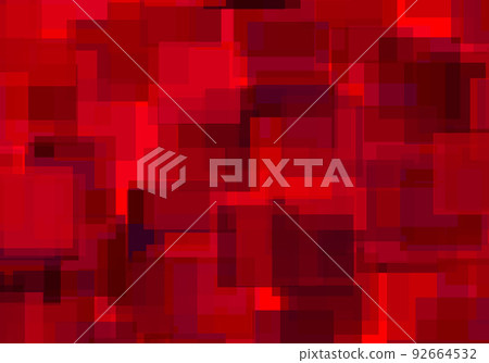 A blurred design combining red and black squares A blurred design combining red and black squares 92664532