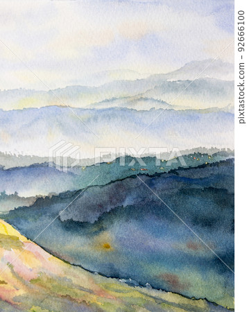 Abstract Arrangements. Landscapes, mountains. 92666100