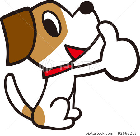 Jack Russell Terrier dog GOOD pose 92666215