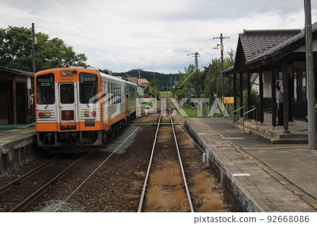 地方線車站 前護站 百合高原鐵道 百合本城 秋田縣 地方線車站 前護站 百合高原鐵道 百合本城 秋田縣 92668086