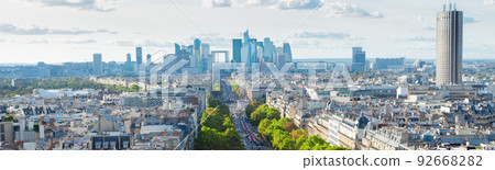 skyline of Paris, France skyline of Paris, France 92668282