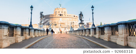 castle st. Angelo, Rome, Italy castle st. Angelo, Rome, Italy 92668318