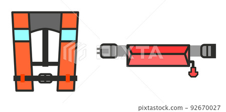 Life jackets and life jackets used for sea leisure Life jackets and life jackets used for sea leisure 92670027