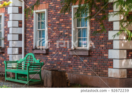 Scenery of a sightseeing spot Brick building 92672239