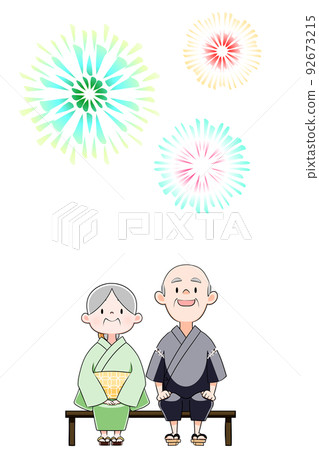 兩人煙花匯演（正面） 92673215