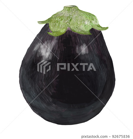 Rice round eggplant _ square 92675836