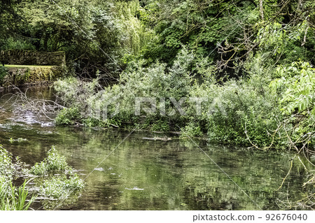 River Coln - Bibury, Gloucestershire, UK River Coln - Bibury, Gloucestershire, UK 92676040