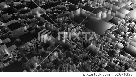 Abstract silver metal background 92676353