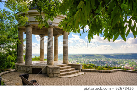 Rotunda Aeolian Harp in Pyatigorsk, Stavropol Krai, Russia 92678436