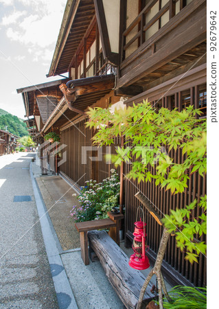 Narai-juku in the morning Narai-juku in the morning 92679642
