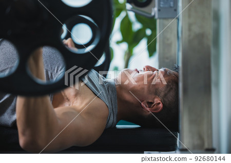 Fitness male muscle bodybuilding Fitness male muscle bodybuilding 92680144