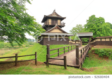 Scenery of Sakai Castle 92680404