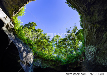 靜岡縣西伊豆町 堂島巡遊天窗洞的風景 92681301