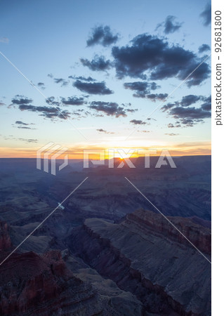 Desert Rocky Mountain American Landscape. 92681800