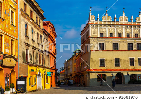 Picturesque streets of the city Lublin. Picturesque streets of the city Lublin. 92681976