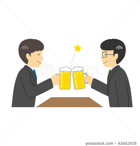 有酒會的男性上班族 92682916