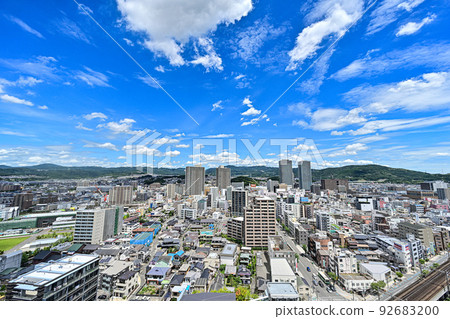 Osaka Takatsuki's bird's-eye view [Osaka scenery] 92683200