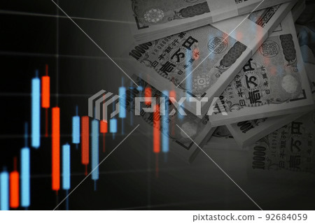 Financial image Fluctuations in stock prices and exchange rates Financial image Fluctuations in stock prices and exchange rates 92684059