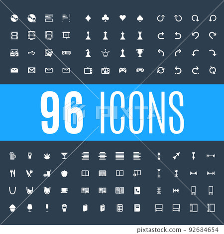 Icons Set 92684654