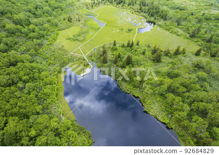 Aerial view of Niseko Shinsennuma 92684829
