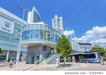 櫻木町站前的橫濱櫻木町街景 櫻木町站前的橫濱櫻木町街景 92684861