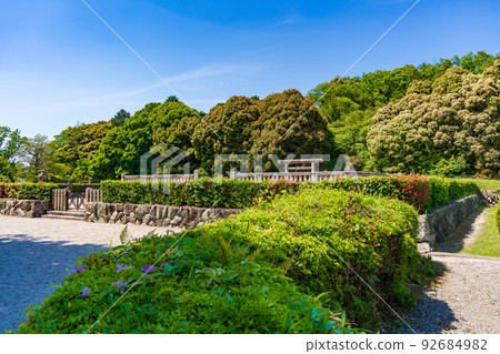Nara City, Nara Prefecture, Shinko Empress Mausoleum Nara City, Nara Prefecture, Shinko Empress Mausoleum 92684982