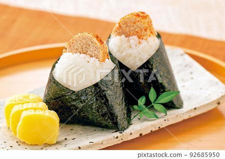 烤明太子飯糰圖片 92685950