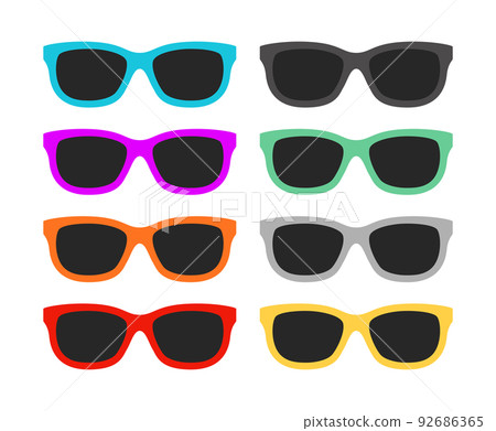 Glasses isolated on white background 92686365