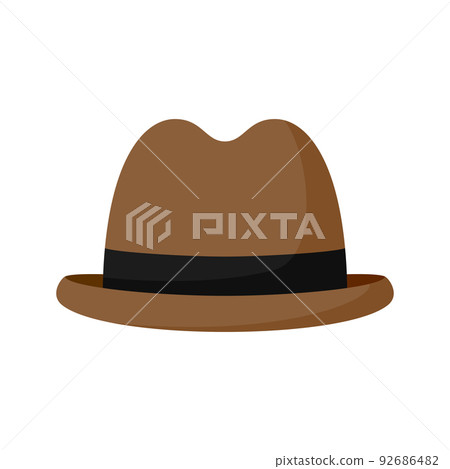 Hat isolated on white background 92686482