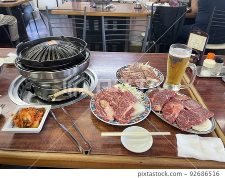 Beat the heat with yakiniku and beer 92686516
