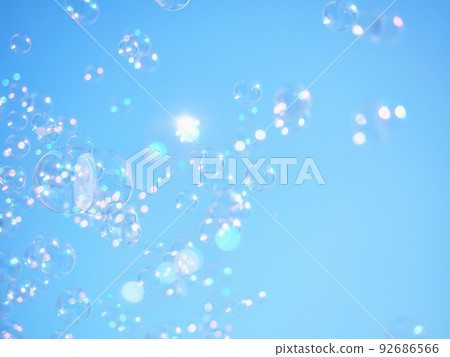 Soap bubbles Diffuse reflecting sky Soap bubbles Diffuse reflecting sky 92686566