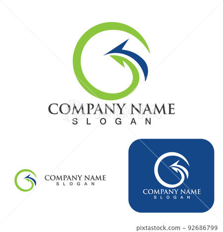 G Letter vector illustration icon 92686799