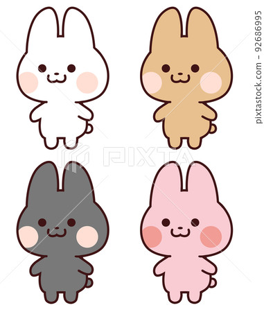 Sideways rabbit set Sideways rabbit set 92686995