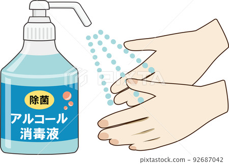 手用酒精消毒液 手用酒精消毒液 92687042