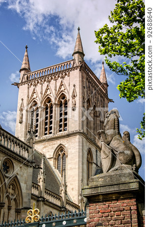 St Johns college chapel in Cambridge 92688640