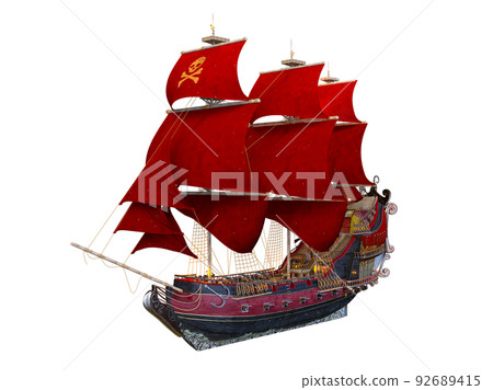 pirate ship pirate ship 92689415