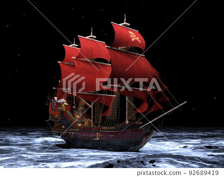 pirate ship pirate ship 92689419