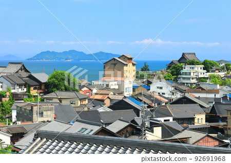 [廣島縣]晴天時的鞆浦景色 92691968